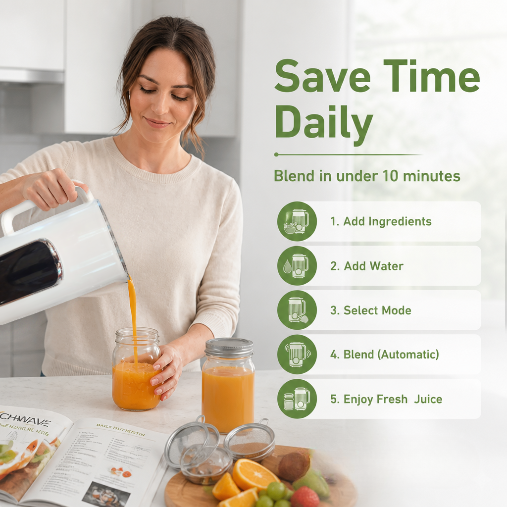Noor™ Nut Milk Maker and Blender