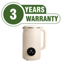 3-Yr Warranty: 3 Nut Milk Makers