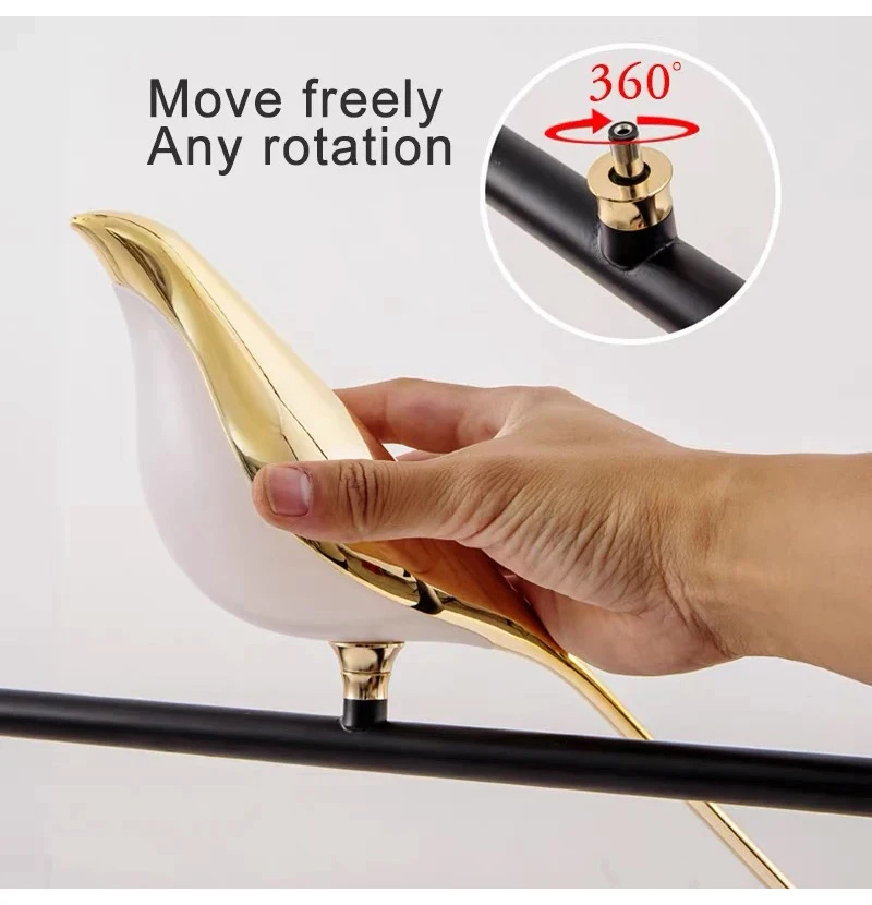 Bird Wall Lamp