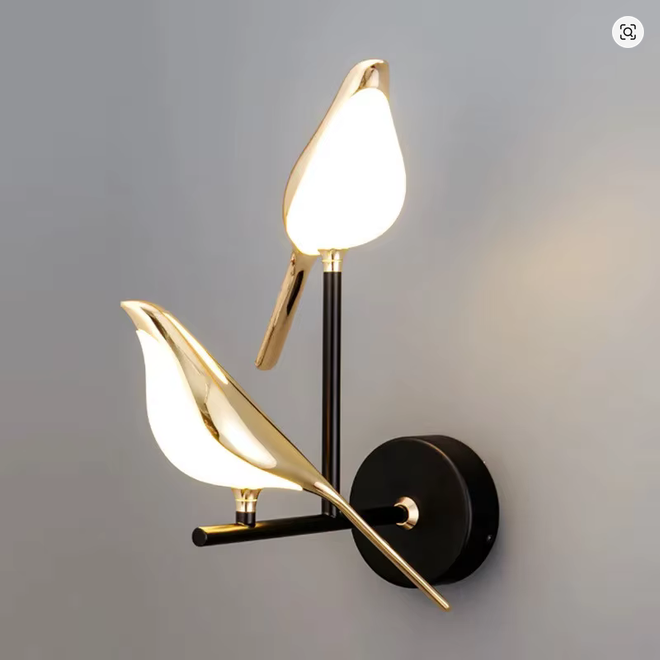 Bird Wall Lamp