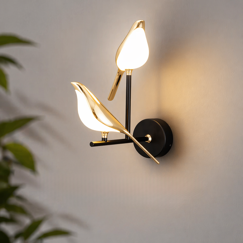 Luminous Bird Wall Sconce