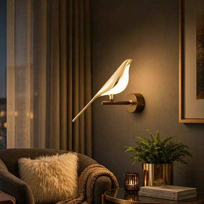 Luminous Bird Wall Sconce